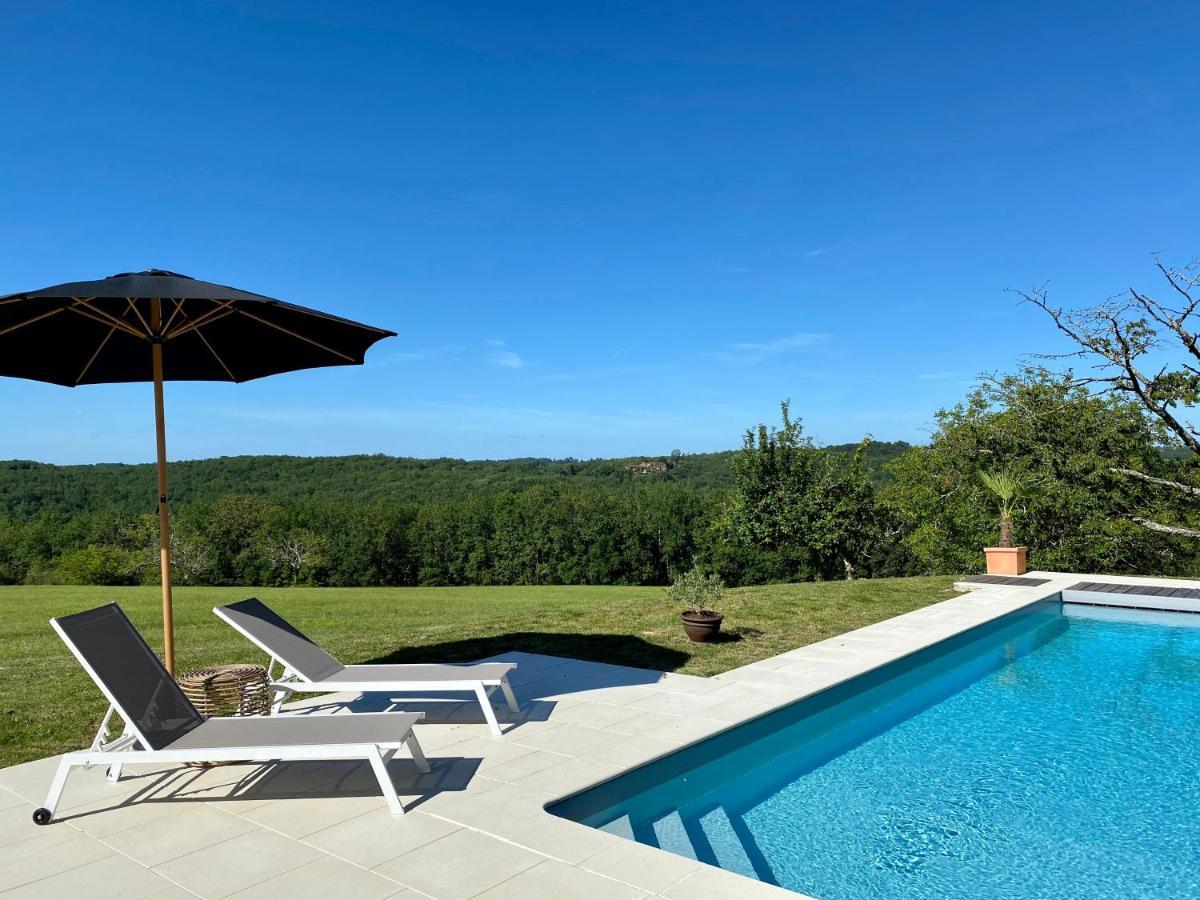 Domaine De Cazal - Chambres D'Hotes Avec Piscine Au Coeur De 26 Hectares De Nature Preservee Saint-Cyprien  Exterior foto